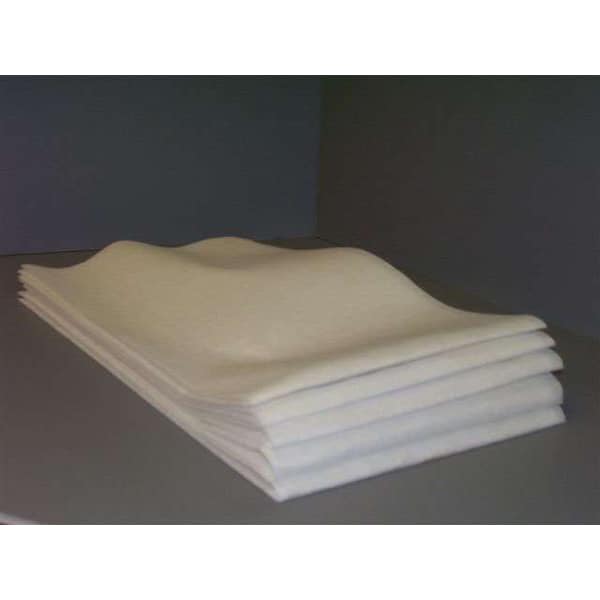 Atlantic Mills Atlantic Mills 13.5"x24" Heavy Weight White Wipe, PK72 - 8290A