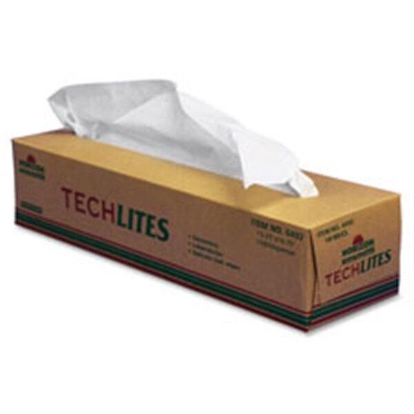 Protectionpro Techlites Wipes - White - 15.25 in. x 16.5 in. - PR3734809