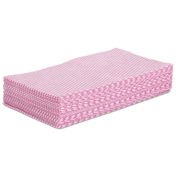 Pinpoint Bwkn8140 12 X 21 In. Foodservice Wiper- Pink & White - PI2958877