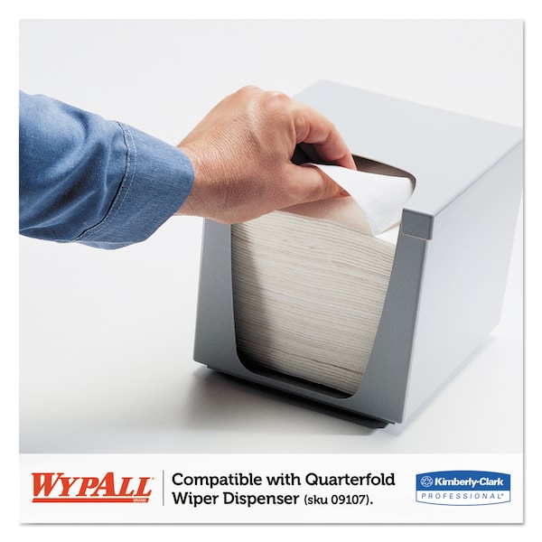 Wypall X70 Wipers, 12 1/2 x 23 1/2, Red, PK300 - KCC 06354