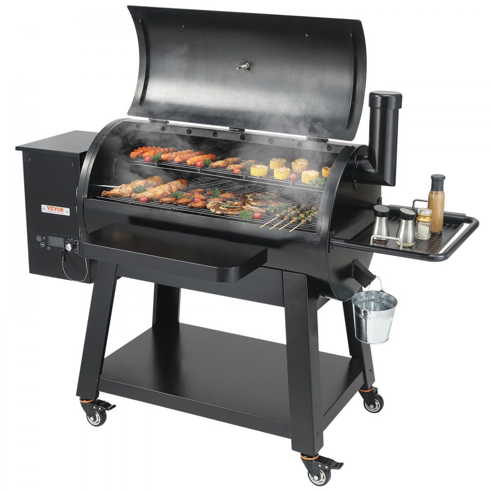 VEVOR 62" Heavy Duty Charcoal Grill BBQ Portable Grill with Cart Outdoor Cooking - W88020160500FEFRXV1