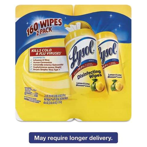 Cool Kitchen Disinfectant Wipes Citrus - 160 Ct - CO3354928