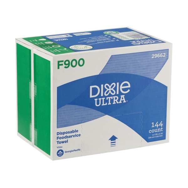 Georgia-Pacific Disposable Wipes, 12-3/4" x 21", 144 Sheets/ Pack - 29662