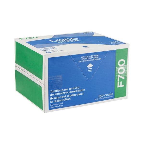 Georgia-Pacific Disposable Wipes, 12-3/4" x 21", 150 Sheets/ Pack - 29651