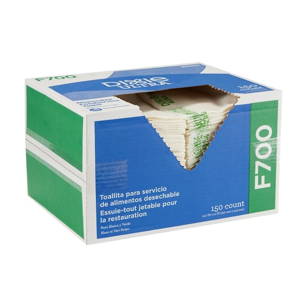 Georgia-Pacific Disposable Wipes, 12-3/4" x 21", 150 Sheets/ Pack - 29651
