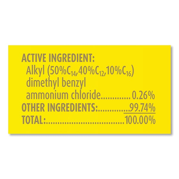 Lysol Disinfecting Wipes, 1-Ply, 7 x 7.25, Lemon and Lime Blossom, White, 35 Wipes/Canister, PK12 - 19200-81145