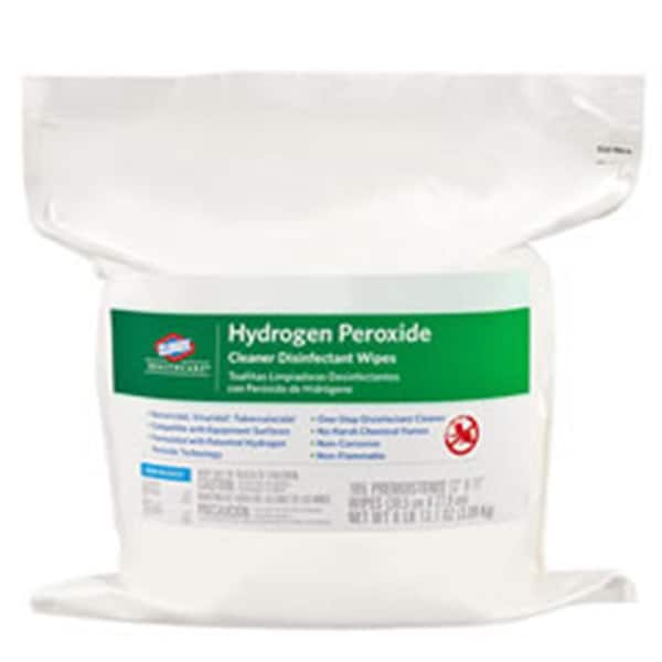 Clorox Hydrogen Peroxide Cleaner Disinfectant Wipes Refill, 185Pk - CLO30827