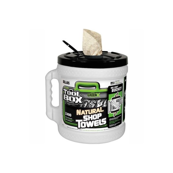 Sellars Toolbox Z400 Greenx Series Big Grip, 200 Sheets/Bucket, 2 Buckets - 54202
