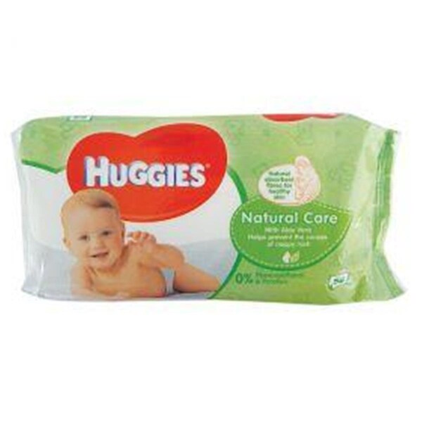 Huggies Baby Pure Wipes - 56 Piece - 5029053550039