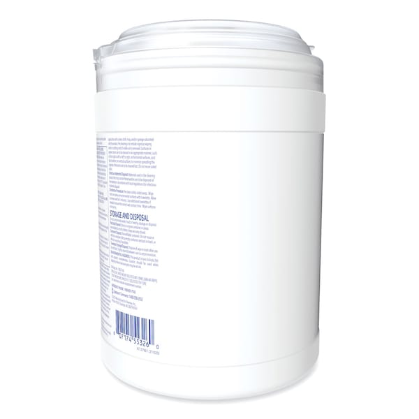 Diversey Oxivir TB Disinfectant Wipes, 6 x 6.9, White, 160/Canister, PK4 - 101105152