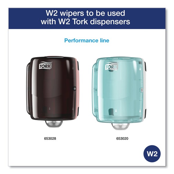 Tork Tork Paper Wiper Plus White W2, 2 x 300 Sheets, 192128 - 192128