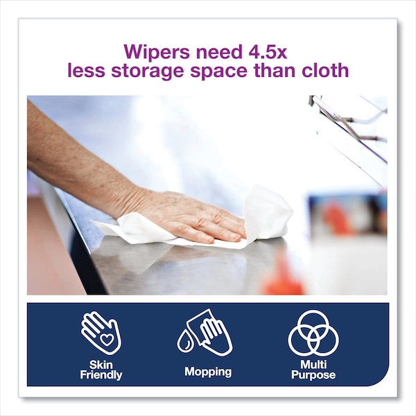 Tork Tork Paper Wiper Plus White W2, 2 x 300 Sheets, 192128 - 192128
