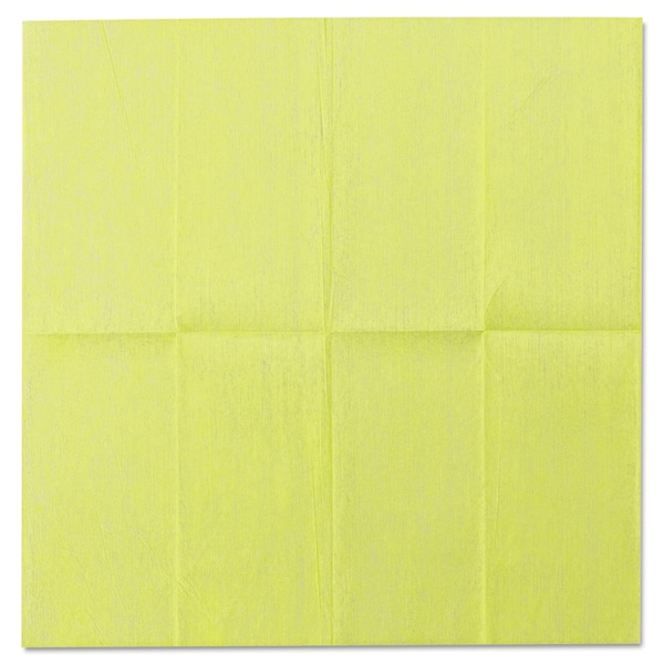 Chix Masslinn Dust Cloths, 1-Ply, 24 x 24, Unscented, Yellow, PK150 - 8673