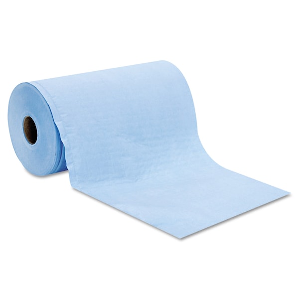 Hospeco Prism Scrim Reinforced Wipers, 4-Ply, 9 3/4 x 275 ft. Roll, Blue, PK6 - M-C2375BH