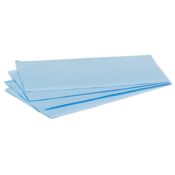 Kimberly-Clark Professional WypAll GeneralClean L10 Light Cleaning Towels (05123), Banded Dairy Wiper, Limited Use Towels, Blue - 05123