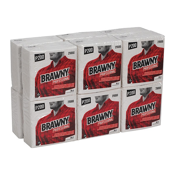 Georgia-Pacific Disposable Towels 13" x 13", 80 Sheets/ Pack, 12PK - 29000