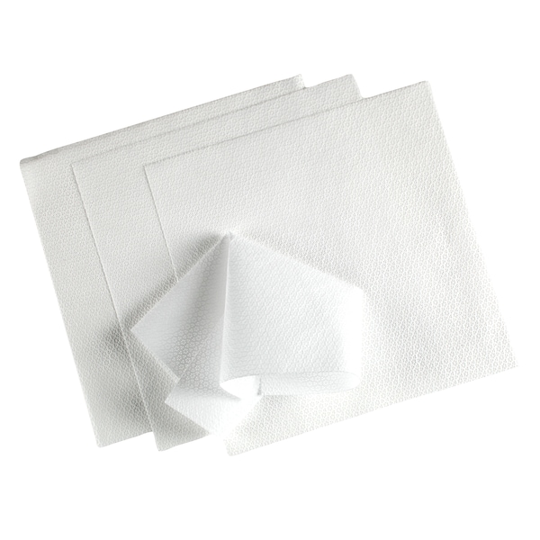 Kimberly-Clark Professional W4 PreSat Alcohol Wipers, 70% IPA, Anti-Stat Resealable Pouch, 11" x 9", White, 1 Pack of 40 Wipes - 06070