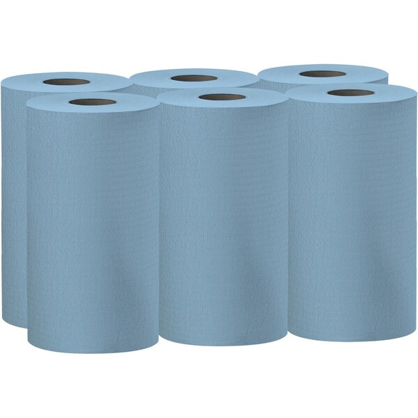 Kimberly-Clark Wipers X60, Hydroknit, Blue, 6PK - 35431