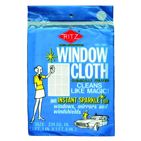 John Ritzenthaler Ritz Original Scent Window Cleaner 1 pk Wipes - 90900