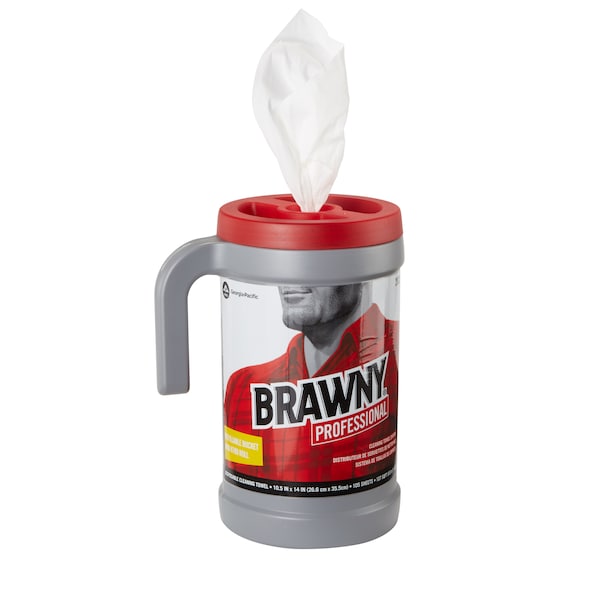 Georgia-Pacific Disposable Towels, Limited Use, White, PK2 - 29323