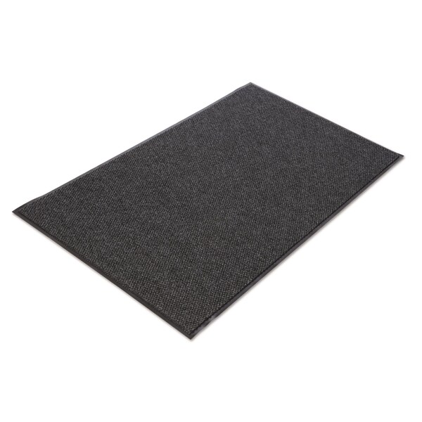 Crown Matting Technologies Marathon Wiper/Scraper Mat, Polypropylene/Vinyl, 48 x 72, Anthracite - MN 0046AC