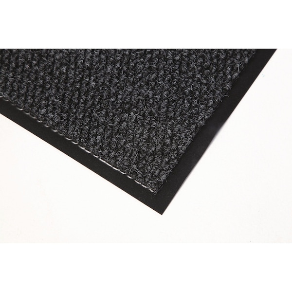 Crown Matting Technologies Marathon Wiper/Scraper Mat, Polypropylene/Vinyl, 48 x 72, Anthracite - MN 0046AC