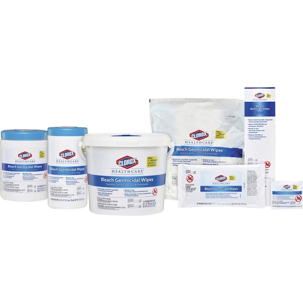 Clorox Germicidal Disinfecting Wipes, 6 Pack, 70 Wipes/ Pack - 35309