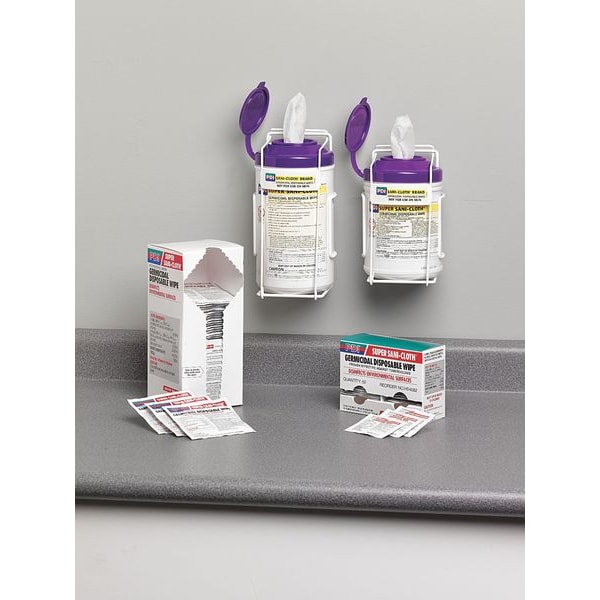 Pdi Germicidal Disinfecting Wipes, 5 x 8", 50 Wipes - H04082