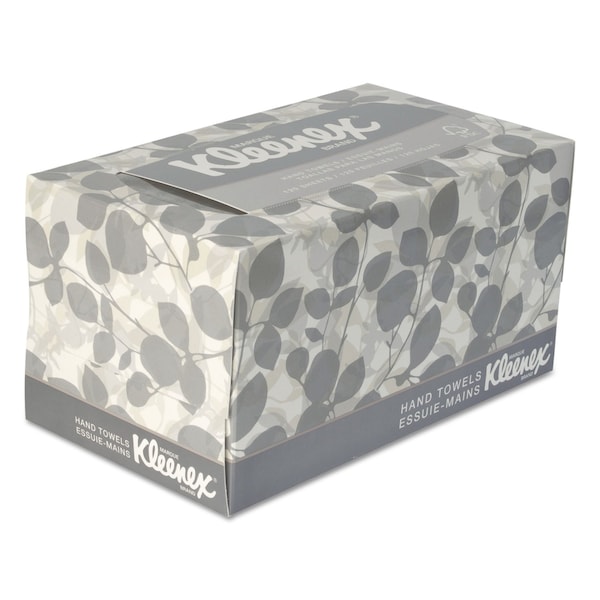 Kleenex Hand Towels, POP-UP Box, Cloth, 9 x 10 1/2, PK120 - 01701