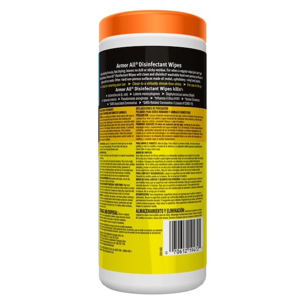 Armor All Armor All Disinfectant Wipes Fresh 30 wipes - 19472