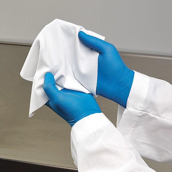 Berkshire Cleanroom Wipe, 9" x 9", 1 Pack, 75 Wipes - SPX1000.001.12