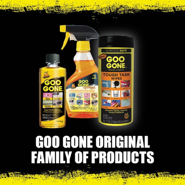Goo Gone Clean Up Wipes, 8 x 7, Citrus Scent, White, 24/Can, PK4 - 2000