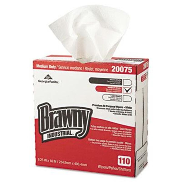 Georgia-Pacific Brawny Industrial Tall Dispenser Premium All-Purpose DRC Wipers - GE585224