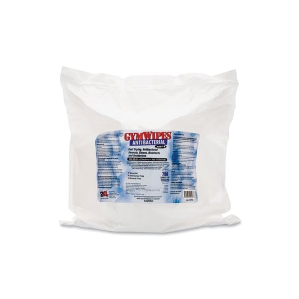 2Xl 2Xl, Antibacterial Gym Wipes Refill, 6 X 8, 4PK - L101