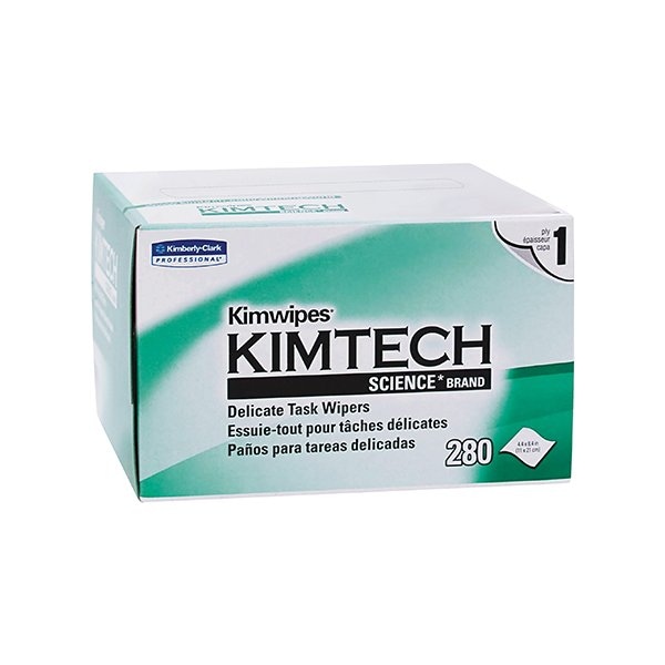 Kimwipes  Kimwipes 1-Ply 4.4 x 8.4'' Low Lint Wipers, 30PK - BUY00087739