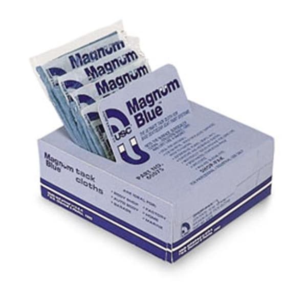 U.S. Chemical & Plastics U. S. Chemical and Plastics 60075 Bx - 12 Magnum Blue Tack Rags - USC-60075