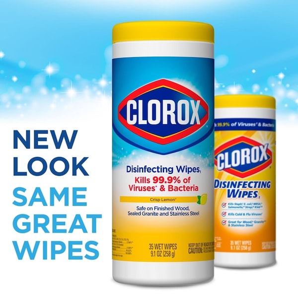 Clorox Clorox Lemon Scent Disinfecting Wipes 35 ct 1 pk - 01594