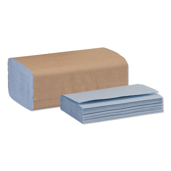 Tork Tork Folded Windshield Paper Towel Blue H22, Extra Absorbent, 16 x 140 Towels, 192122 - 192122