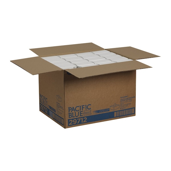 Georgia-Pacific Delicate Task Wipes, 8-1/4" x 4-1/2", 60 Pack, 280 Wipes/ Pack - 29712