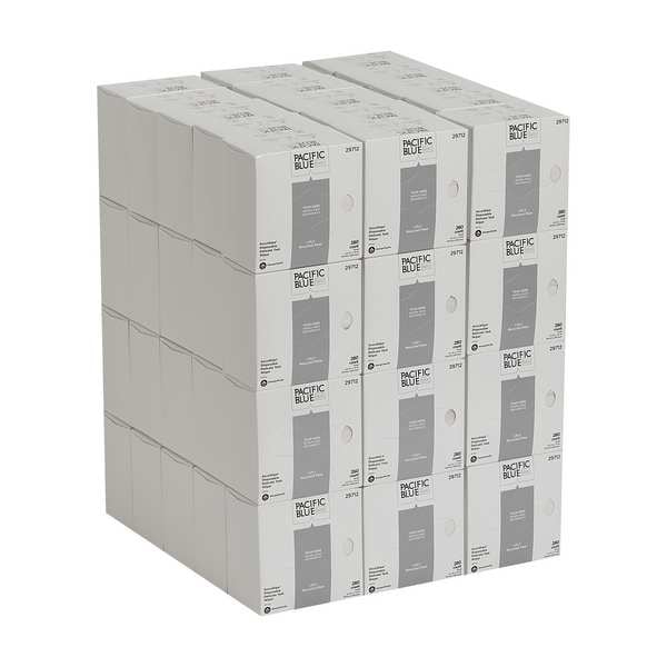 Georgia-Pacific Delicate Task Wipes, 8-1/4" x 4-1/2", 60 Pack, 280 Wipes/ Pack - 29712