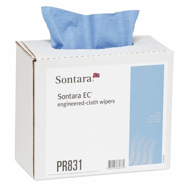 Hospeco Disposable Wipes, 9 In x 16-1/2 In, PK100 - M-PR831