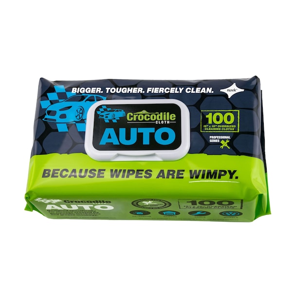 Crocodile Cloth Crocodile Cloth Auto, Huge Cloths, PK100 - 6930