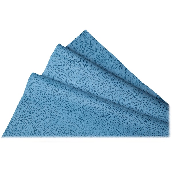 Kimberly-Clark Professional WypAll Oil, Grease & Ink Cloths (33560), Quarterfold, Lint-Free, Blue (66 Sheets/Pack, 8 Packs/Case) - 33560