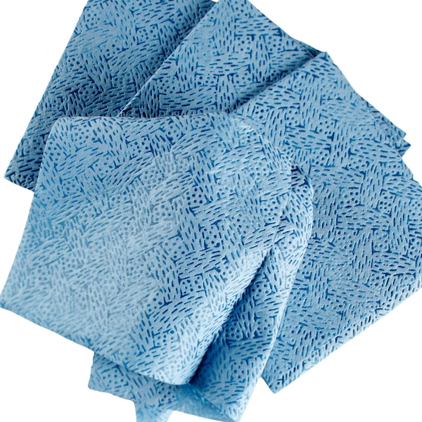 Kimberly-Clark Professional WypAll Oil, Grease & Ink Cloths (33560), Quarterfold, Lint-Free, Blue (66 Sheets/Pack, 8 Packs/Case) - 33560