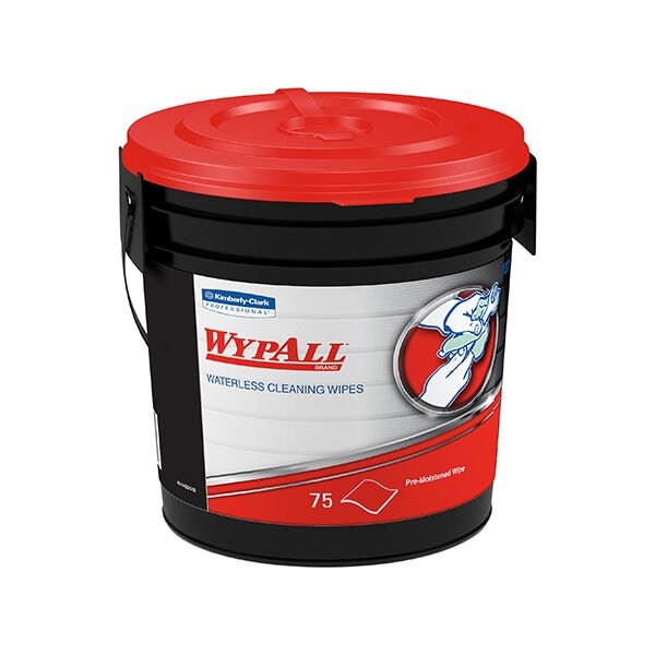 Bsc Preferred Kimberly Clark WypALL Waterless Cleaning Wipes, 75-count, 6PK - BUY00441586