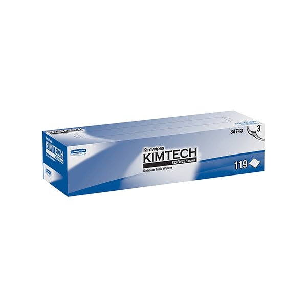 Kimwipes  Kimwipes 3-Ply 11.8 x 11.8'' Low Lint Wipers - 119-count, 15PK - BUY00017453