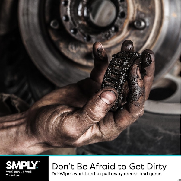 Smply Dri-Wipe S500 Extended Use Wipers - S500-X176