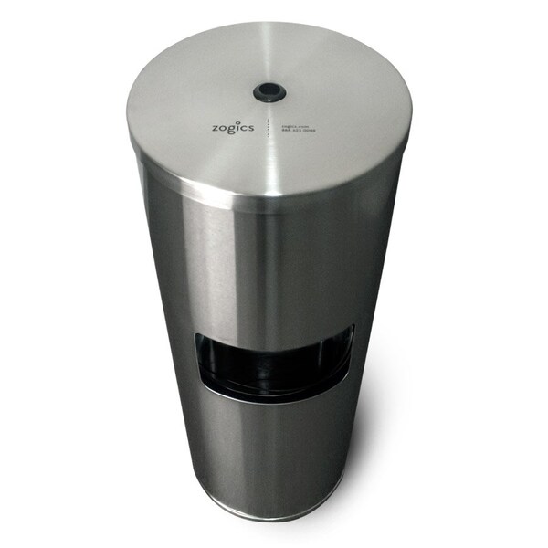 Zogics Wipes Dispenser, Stainless Steel Floor Dispenser - Z650