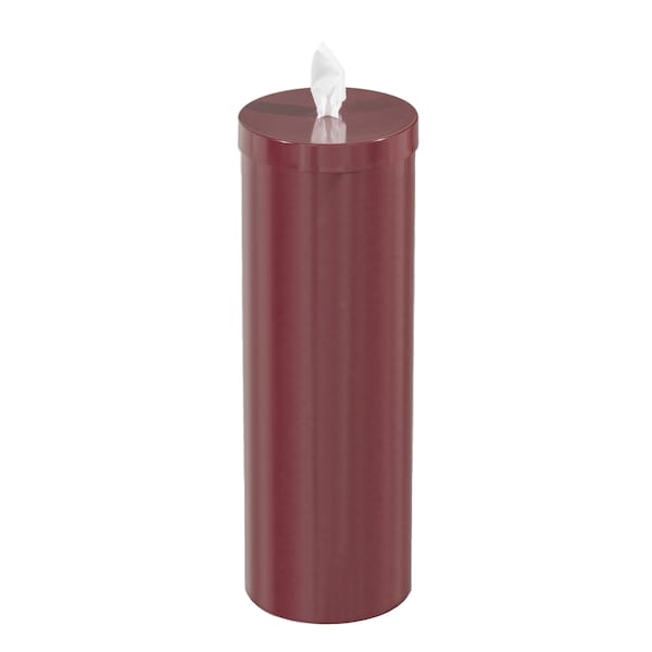 Glaro Gym Wipe Dispenser/Storage, Baseless, Burg - F1026-BY