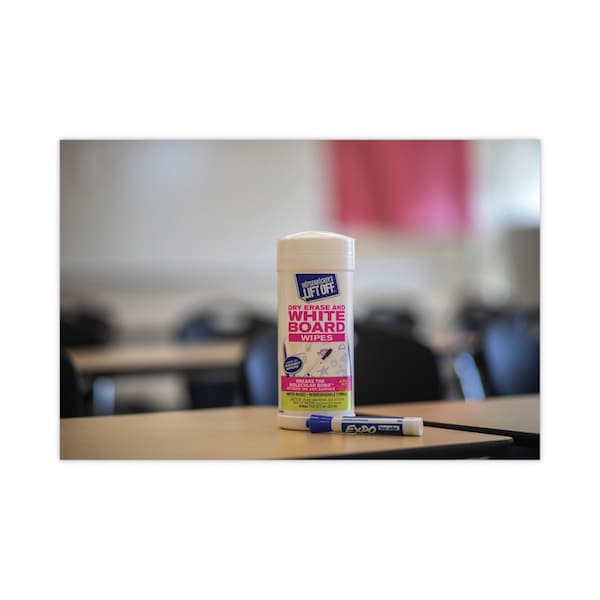 Lift-Off Dry Erase Cleaner Wipes, 7 x 12, 40/Canister - 42703